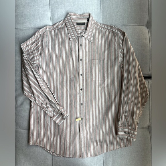 Joseph Abboud Button Down Cotton Shirt - Picture 2 of 6